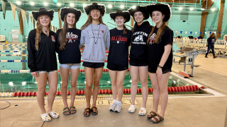  Austin High School state bound swimmers